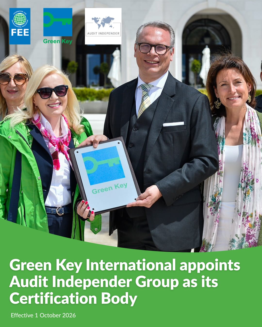Green Key International appoints Audit Independer Group as its Certification Body
